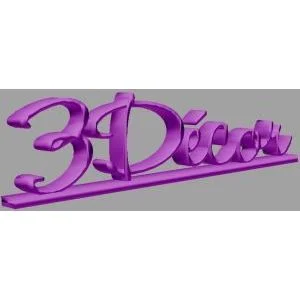 Logo 3DECOR