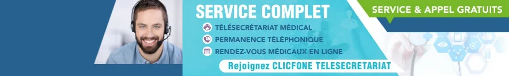 CLICFONE TELESECRETARIAT — vue 1
