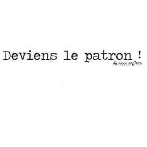 Logo Deviens le patron by Akka-sport