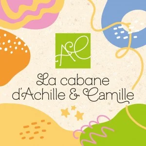 Logo LA CABANE D'ACHILLE ET CAMILLE