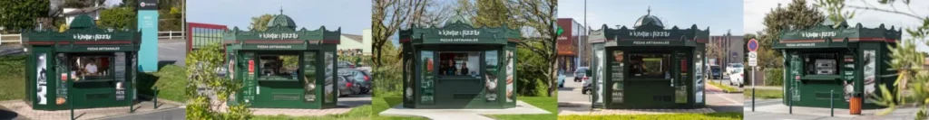 LE KIOSQUE A PIZZAS — vue 1
