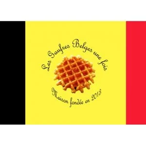 Logo LES GAUFRES BELGES UNE FOIS