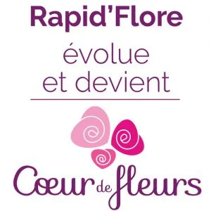 Logo RAPID'FLORE / COEUR DE FLEURS